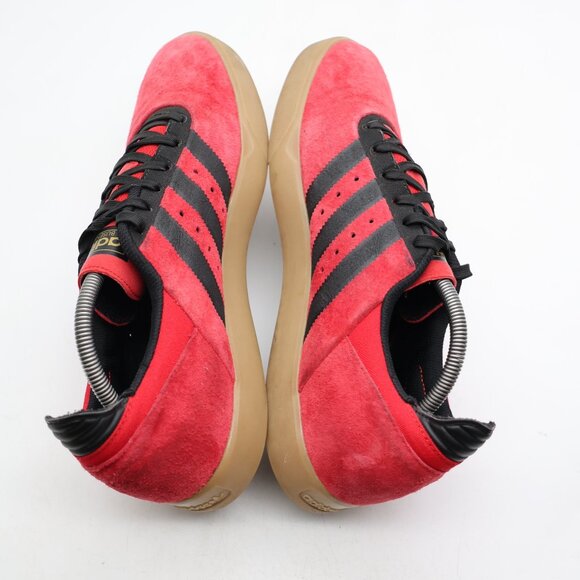 Adidas Busenitz ADV Men\'s Size 11 Burgundy Red Suede Low Top Athletic Sneakers